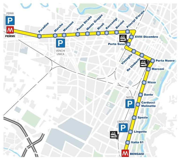 Apartmán Ca' Ida - Affitti Temporanei Turín Exteriér fotografie